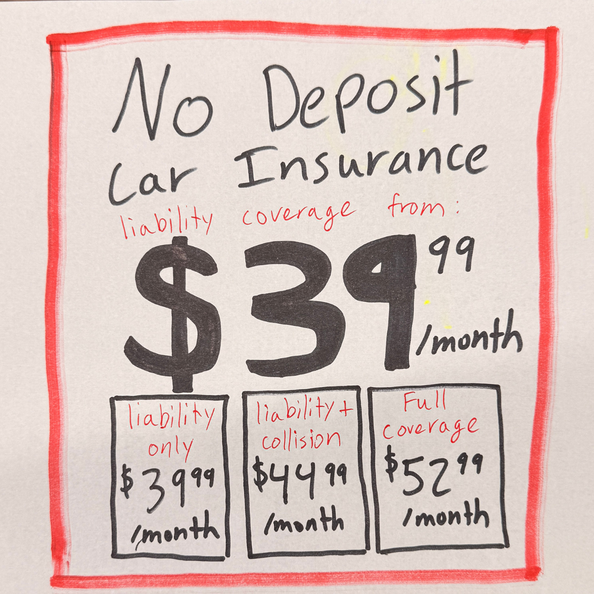 Ronald Curtis Facebook ad: $39/month for full coverage