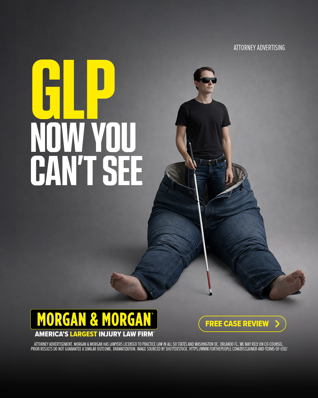Morgan & Morgan Facebook ad