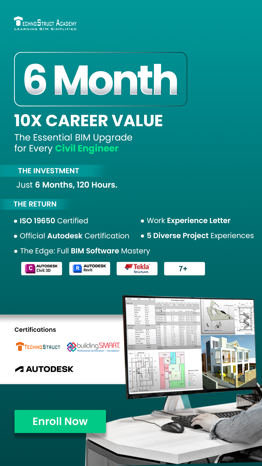 TechnoStruct Academy Facebook ad