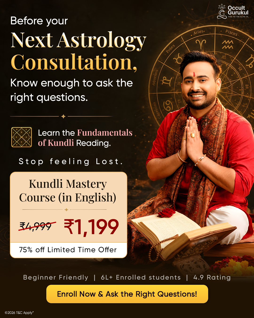 Occult Gurukul Facebook ad