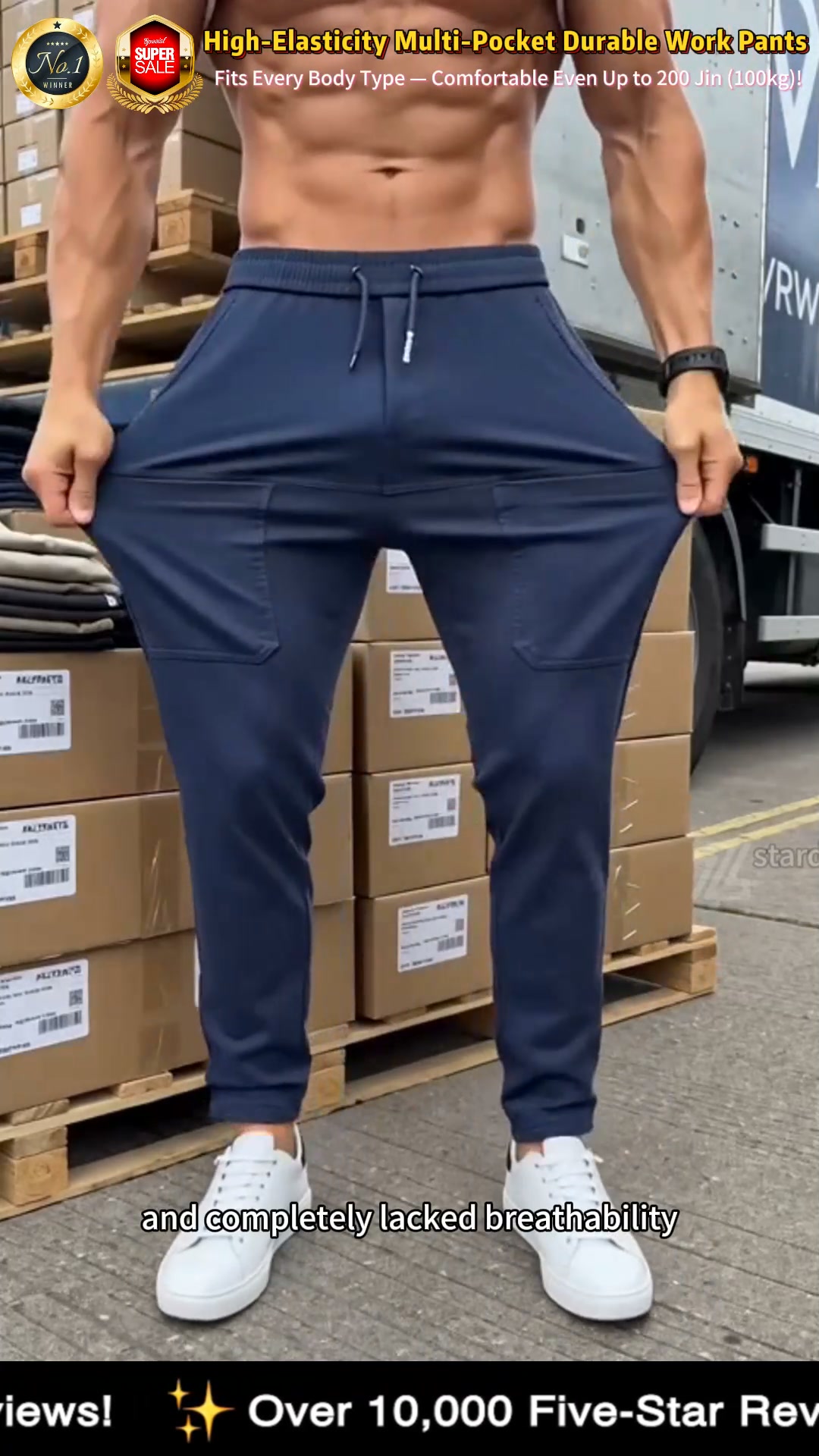 Stardusst Facebook ad: Last Day Sale 70% OFF MultiPants, High Stretch…