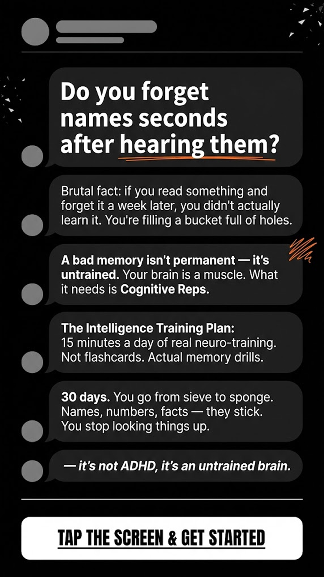 Rewire your ADHD brain Facebook ad
