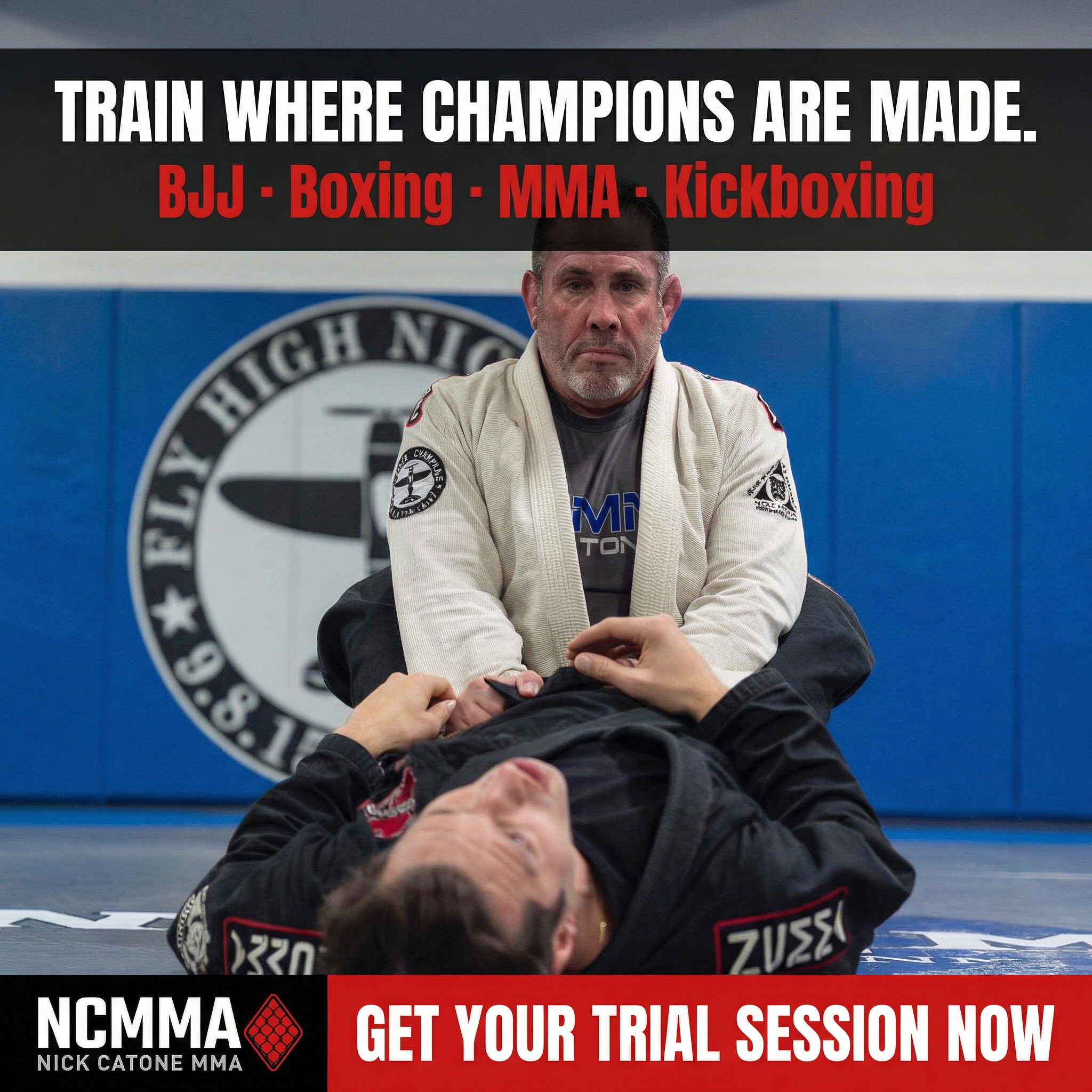 Nick Catone MMA & Fitness Facebook ad