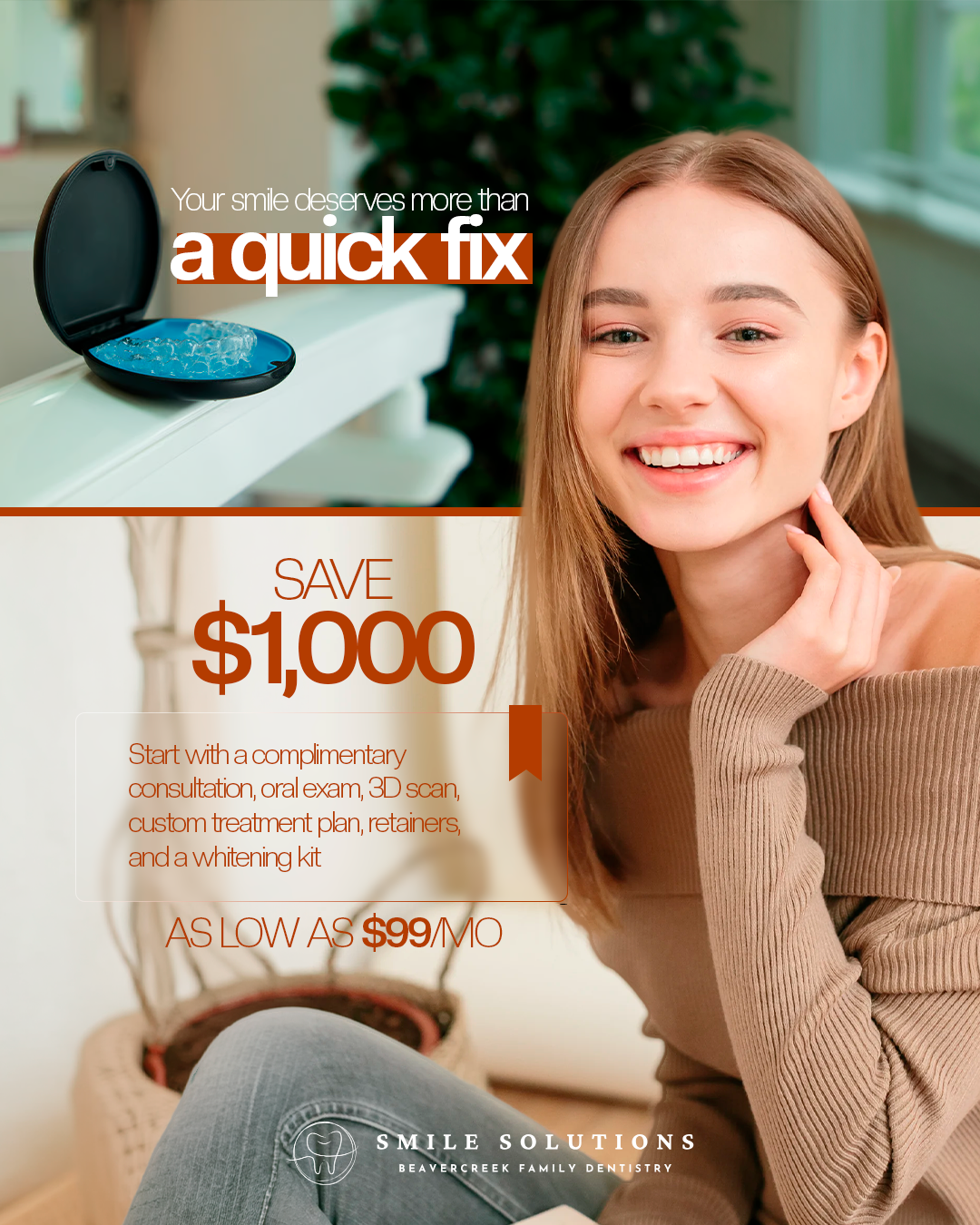 Smile Solutions Beavercreek Family Dentistry Facebook ad