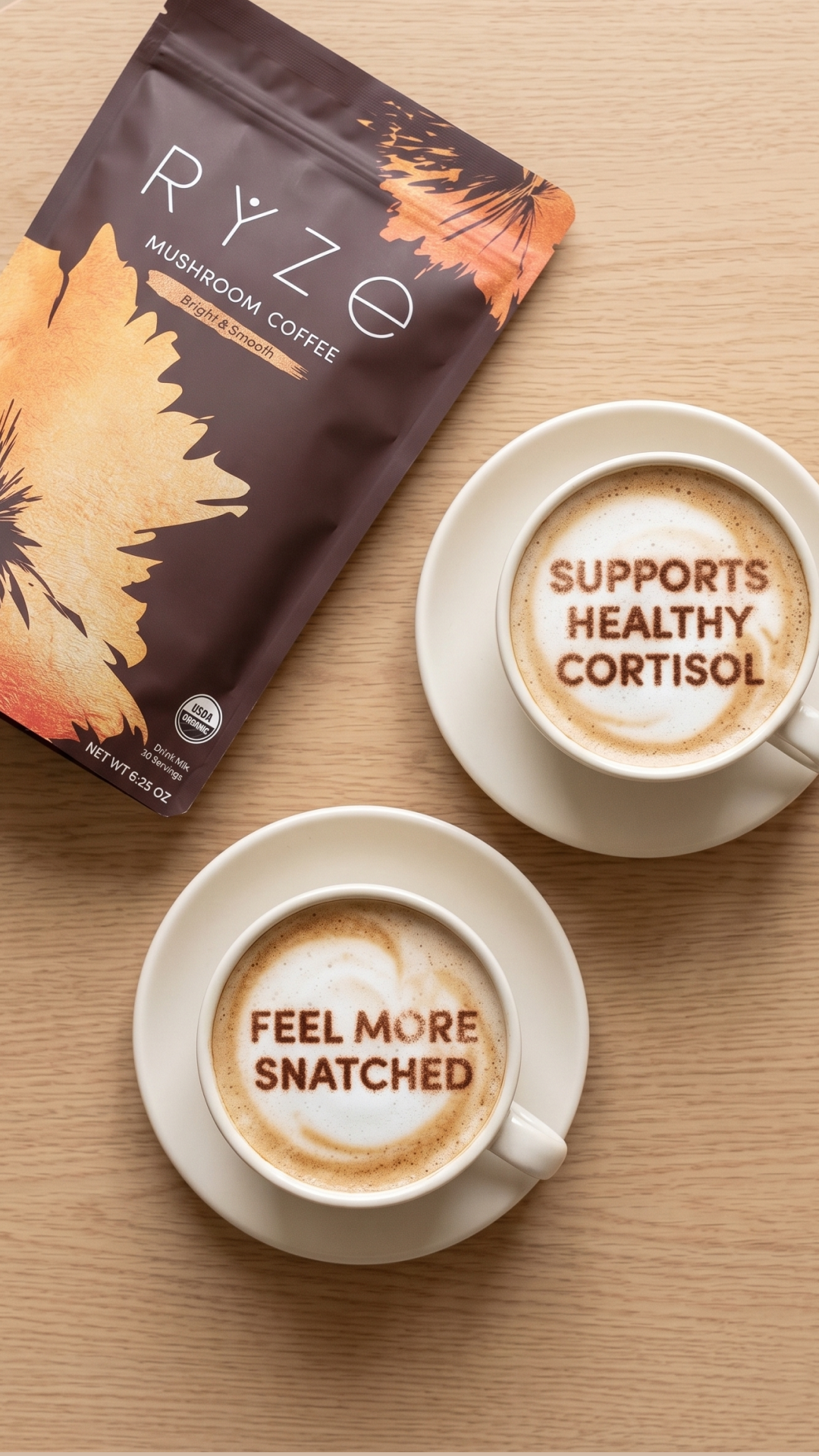 RYZE Superfoods Facebook ad