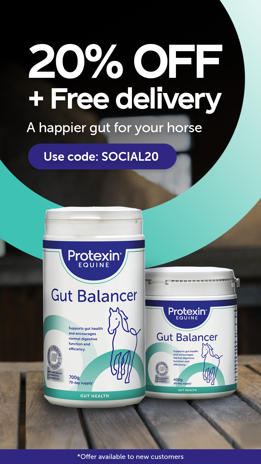 Protexin Equine Facebook ad