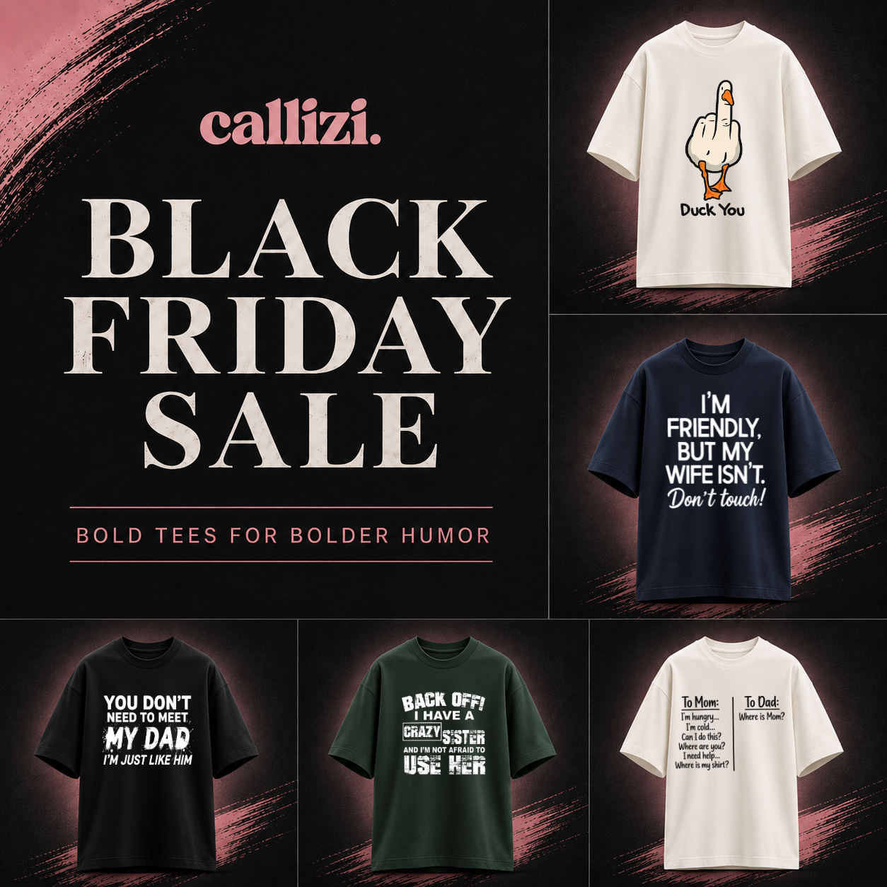 Thecallizi Facebook ad: Best Selling Funny Shirts, Most Popular | Callizi