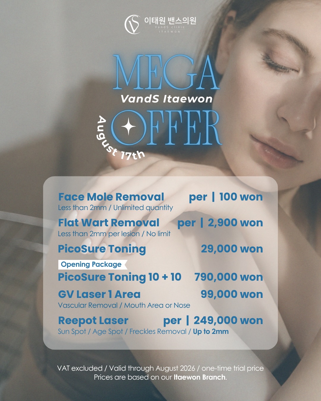 vandsclinicglobal Facebook ad: GRAND OPENING | VandS Clinic Itaewon Branch