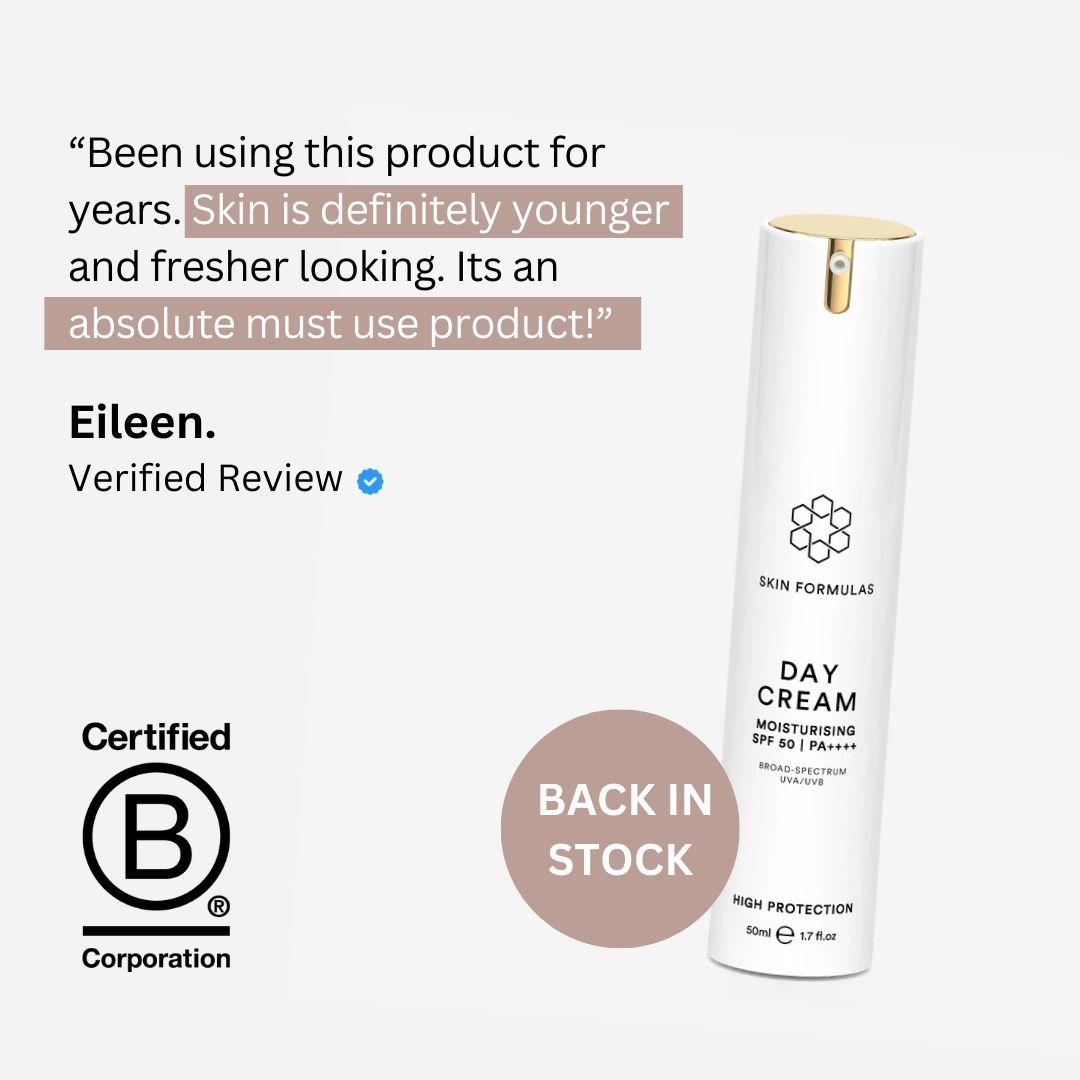 Skin Formulas Facebook ad: The Day Cream Everyone Loves