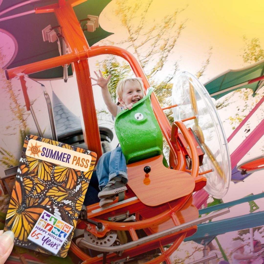 Happy Hollow Park & Zoo Facebook ad: Unlimited Summer Fun for Just $43!