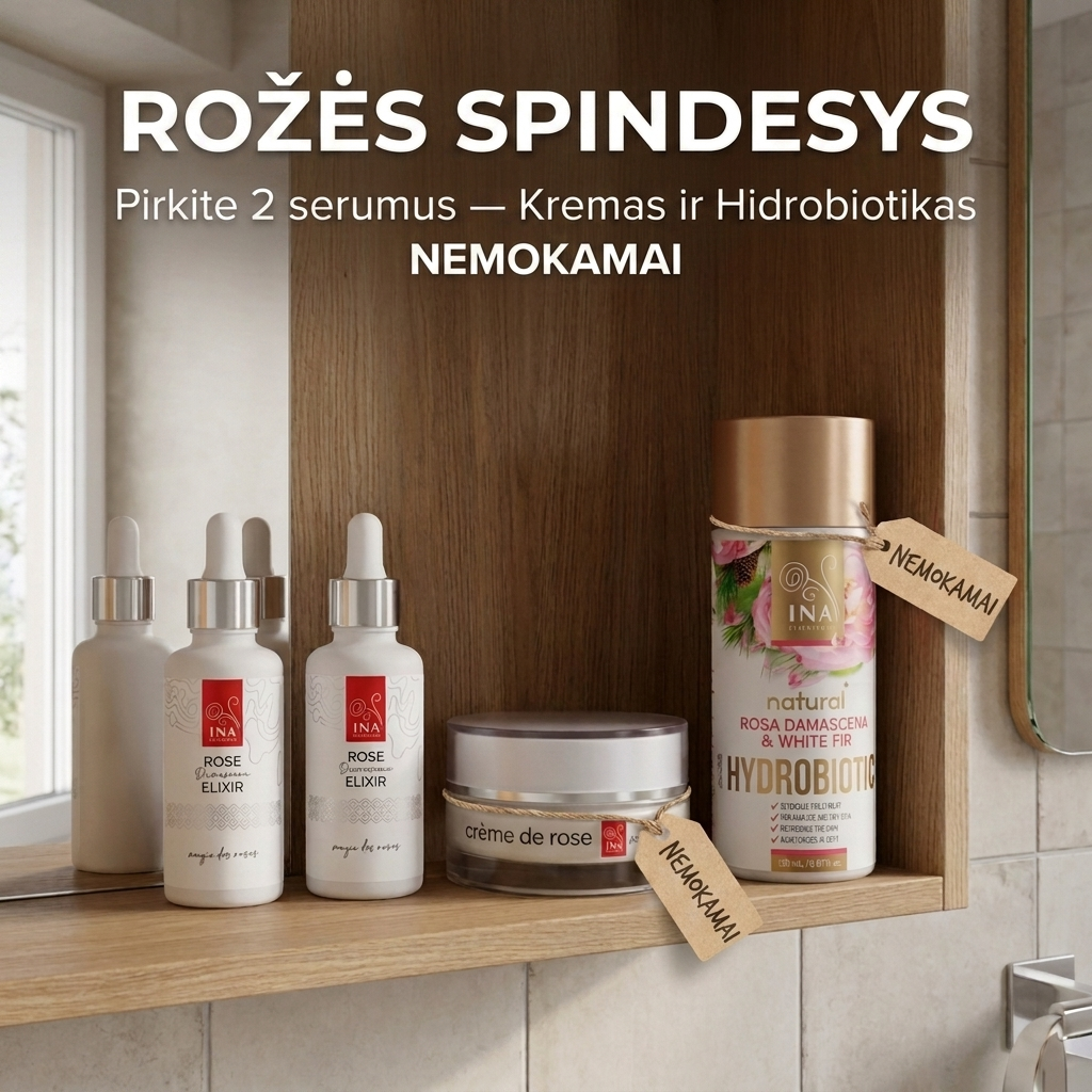 Šeimos Organinė Kosmetika - InaEssentials.lt Facebook ad