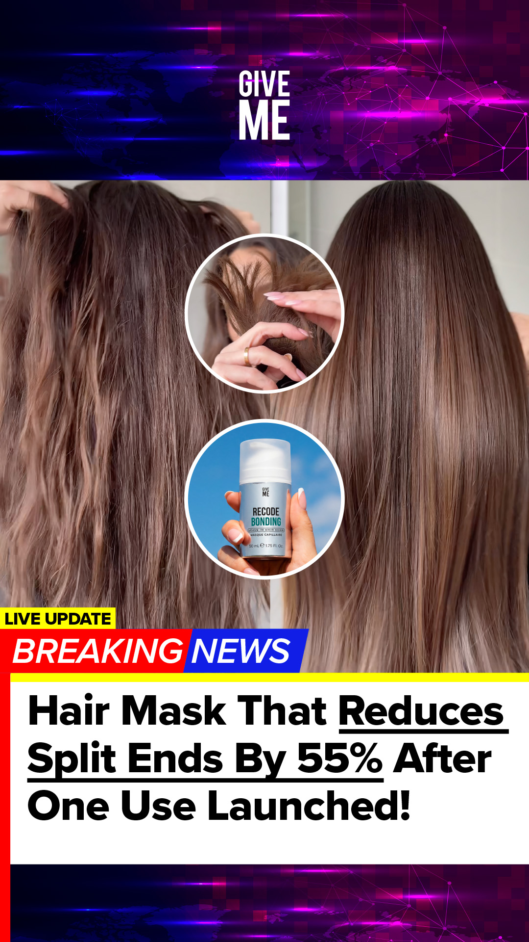 Give Me Cosmetics Facebook ad: NEW Premium Mask