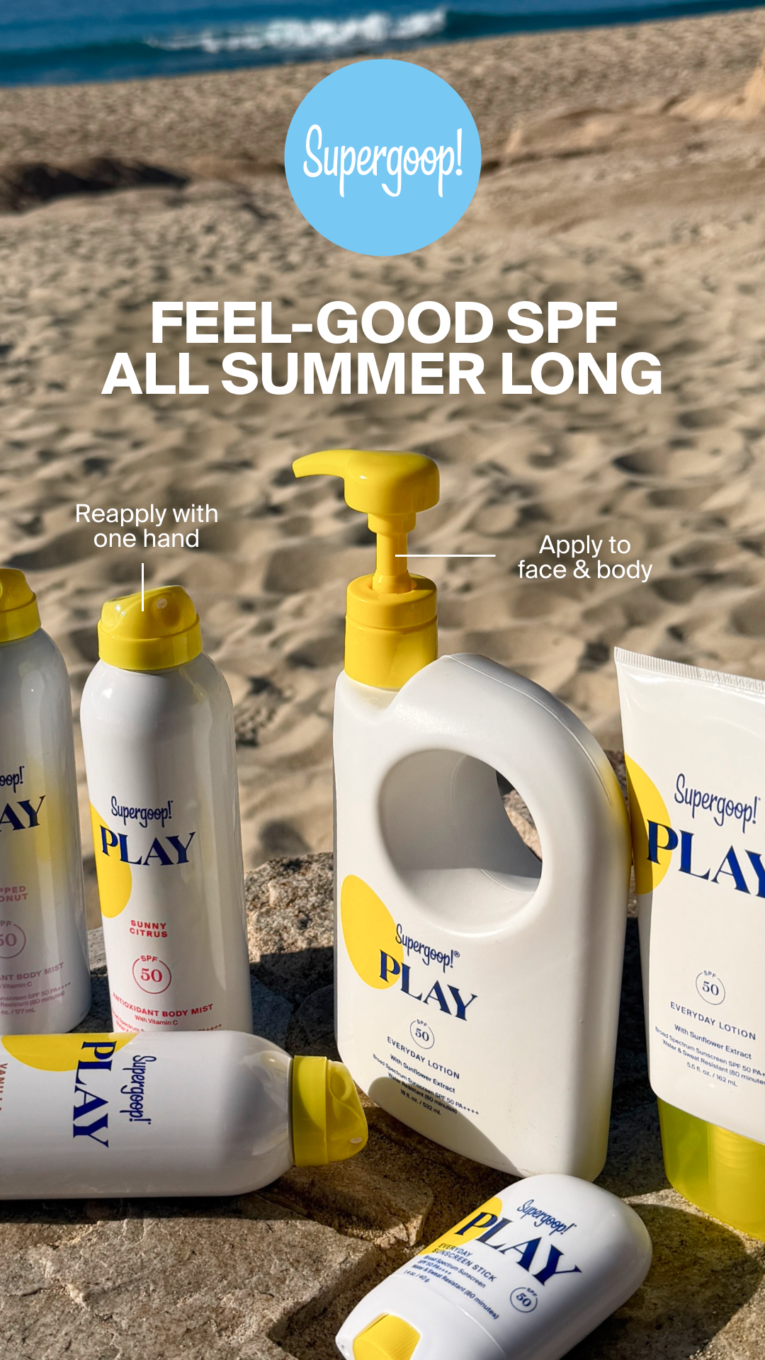 Supergoop Facebook ad
