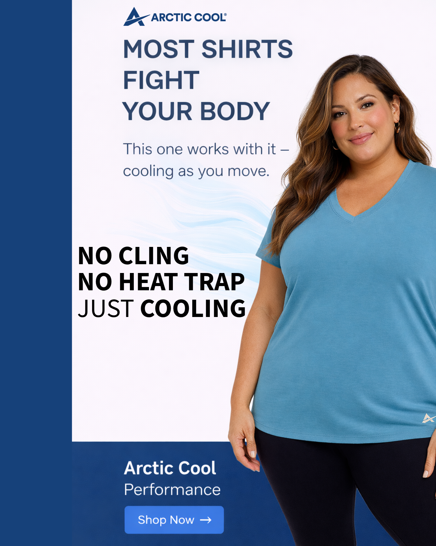 Arctic Cool Facebook ad