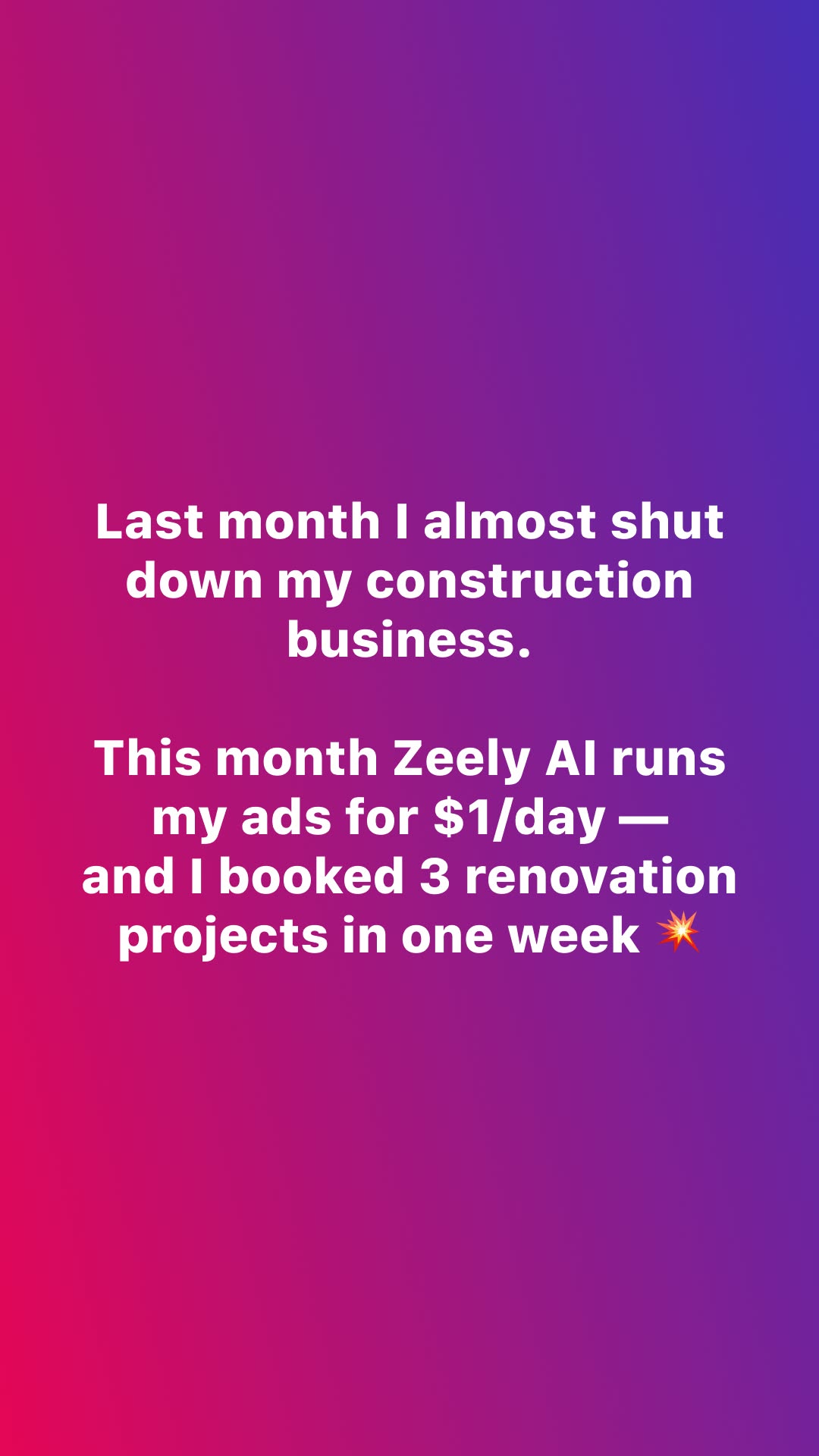 Zeely: Grow Sales with AI Facebook ad