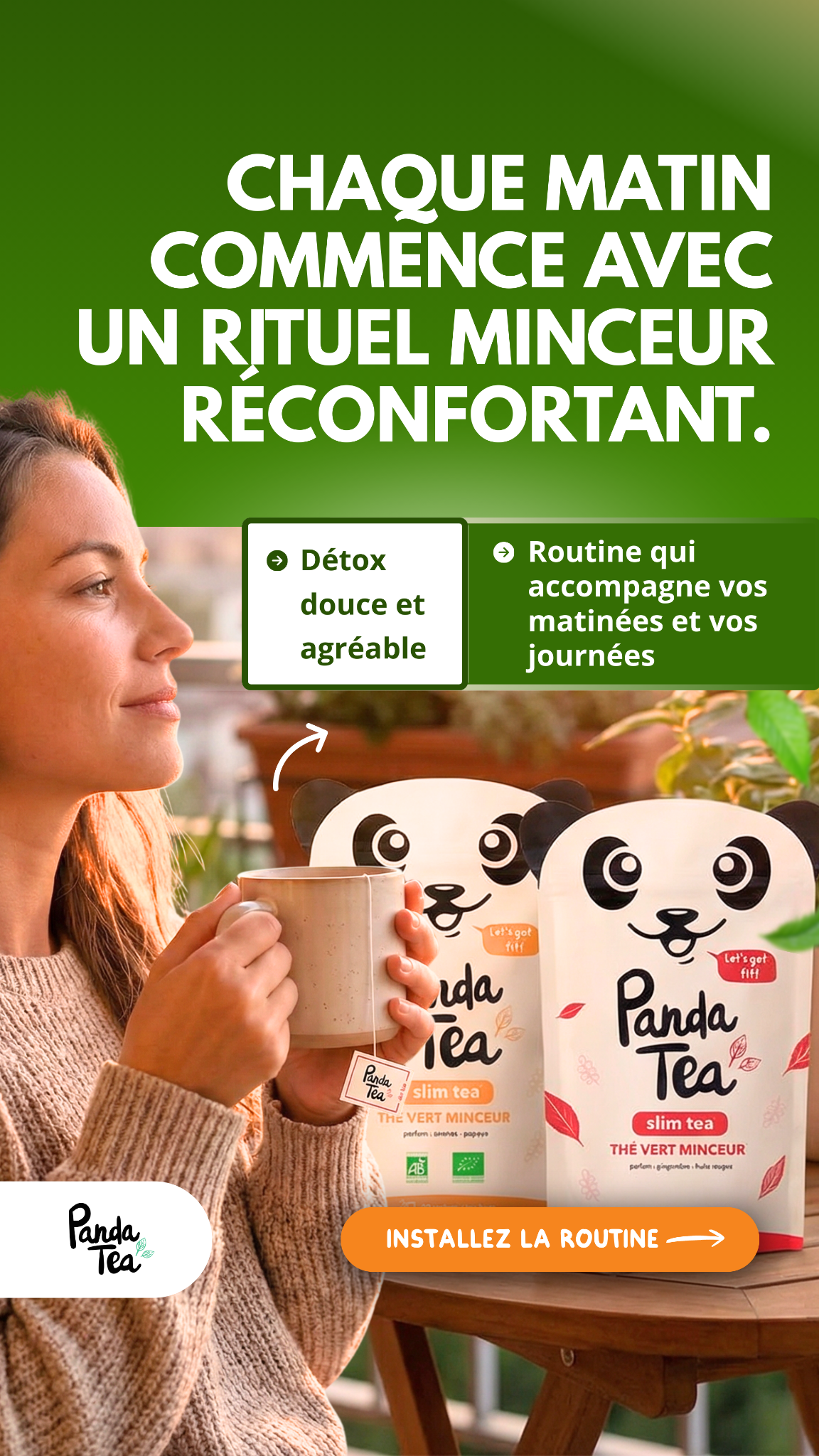 Panda Tea Facebook ad