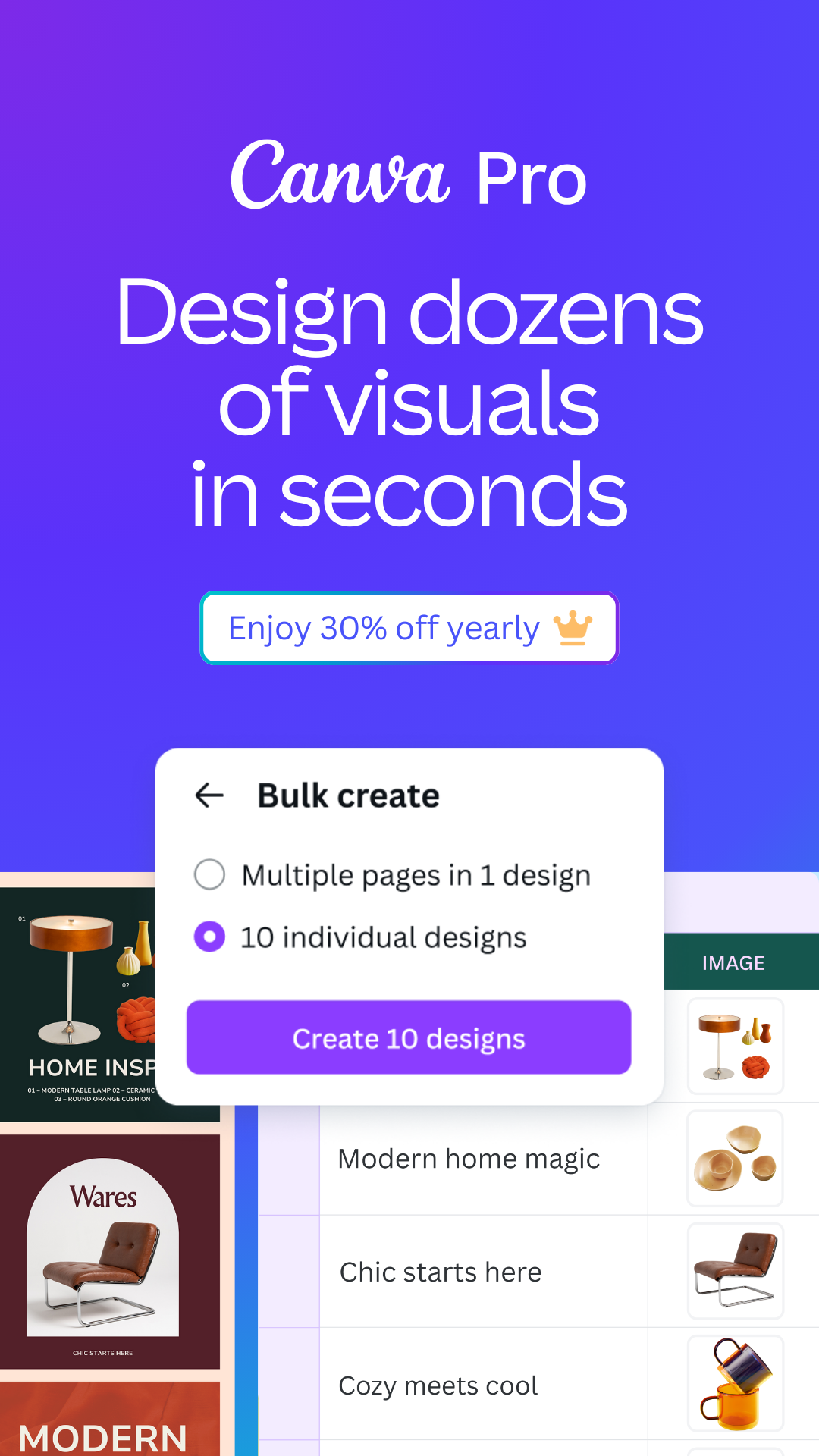 Canva Facebook ad