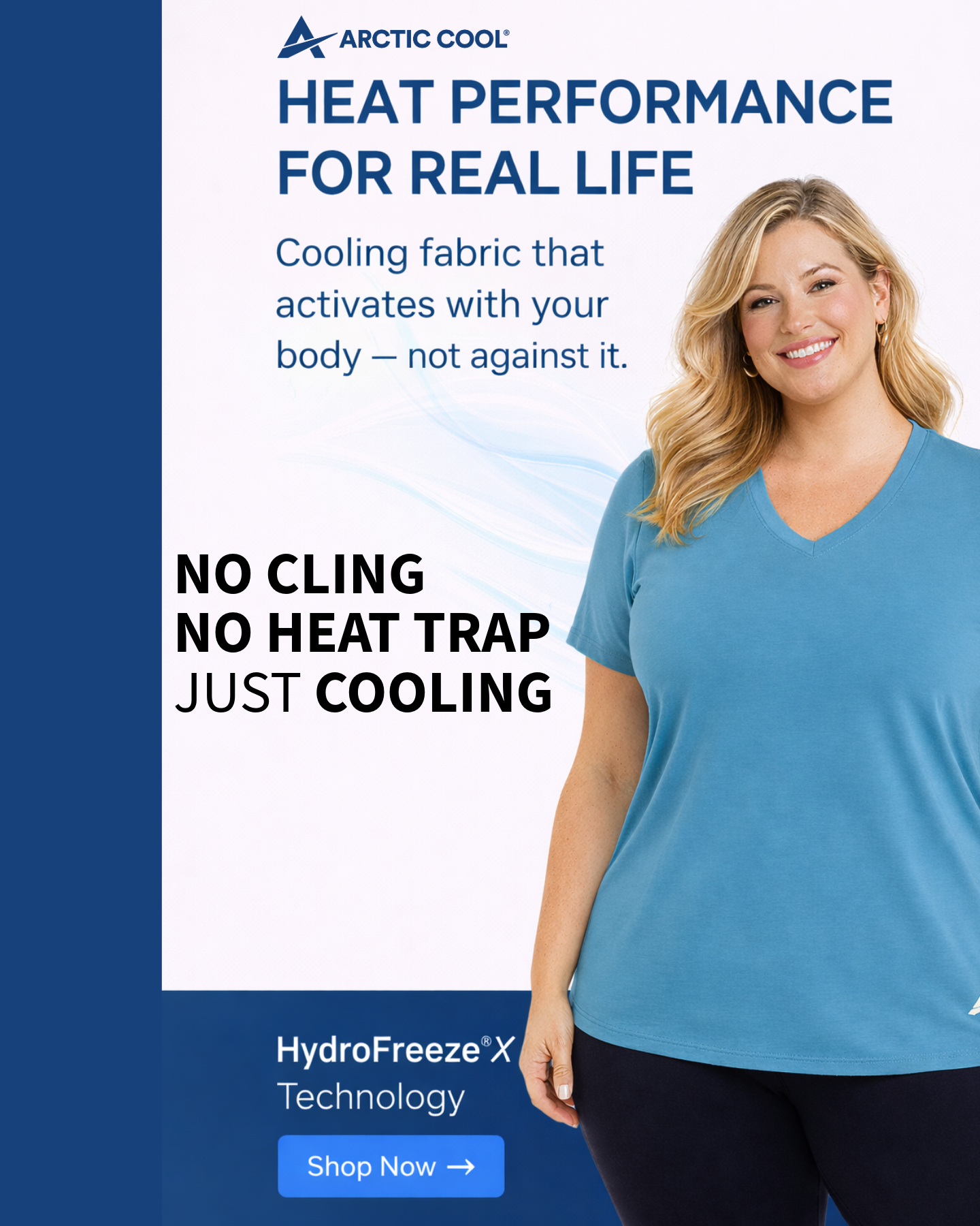 Arctic Cool Facebook ad