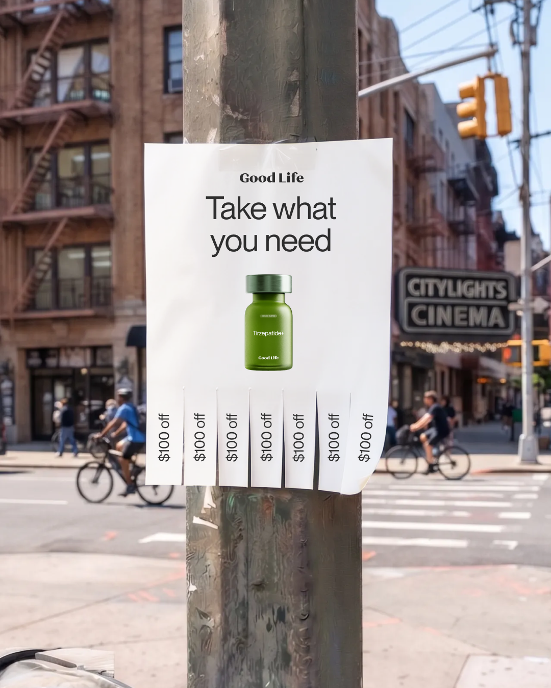 Good Life Meds Facebook ad: Exclusive New Patient Tirzepatide Savings