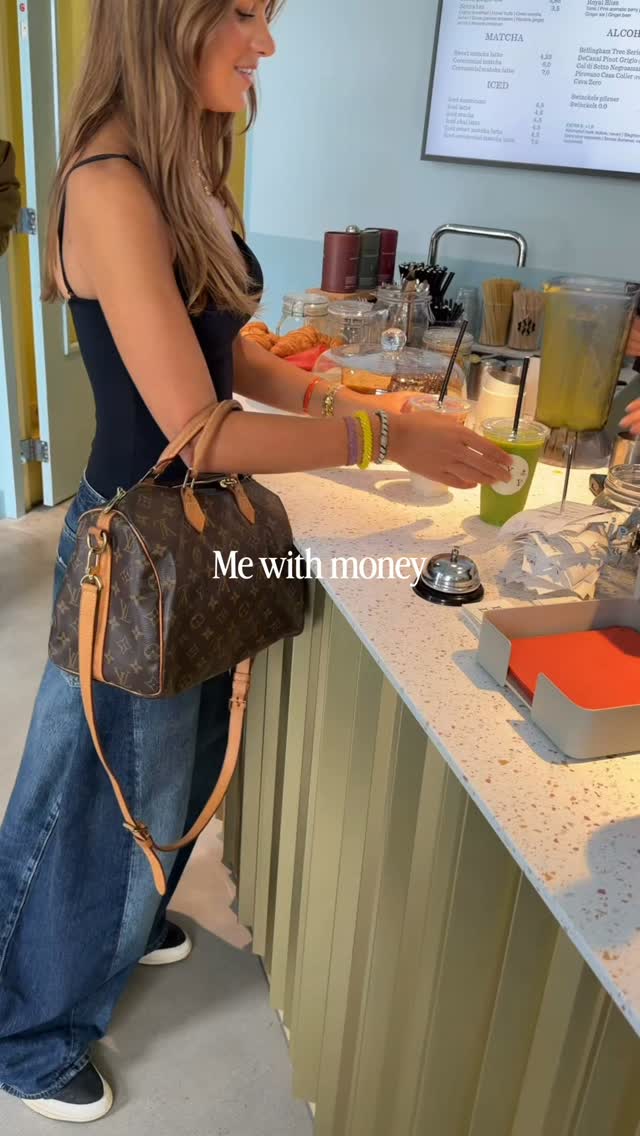 Claire Designer Bags Facebook ad: Money can't buy happiness.