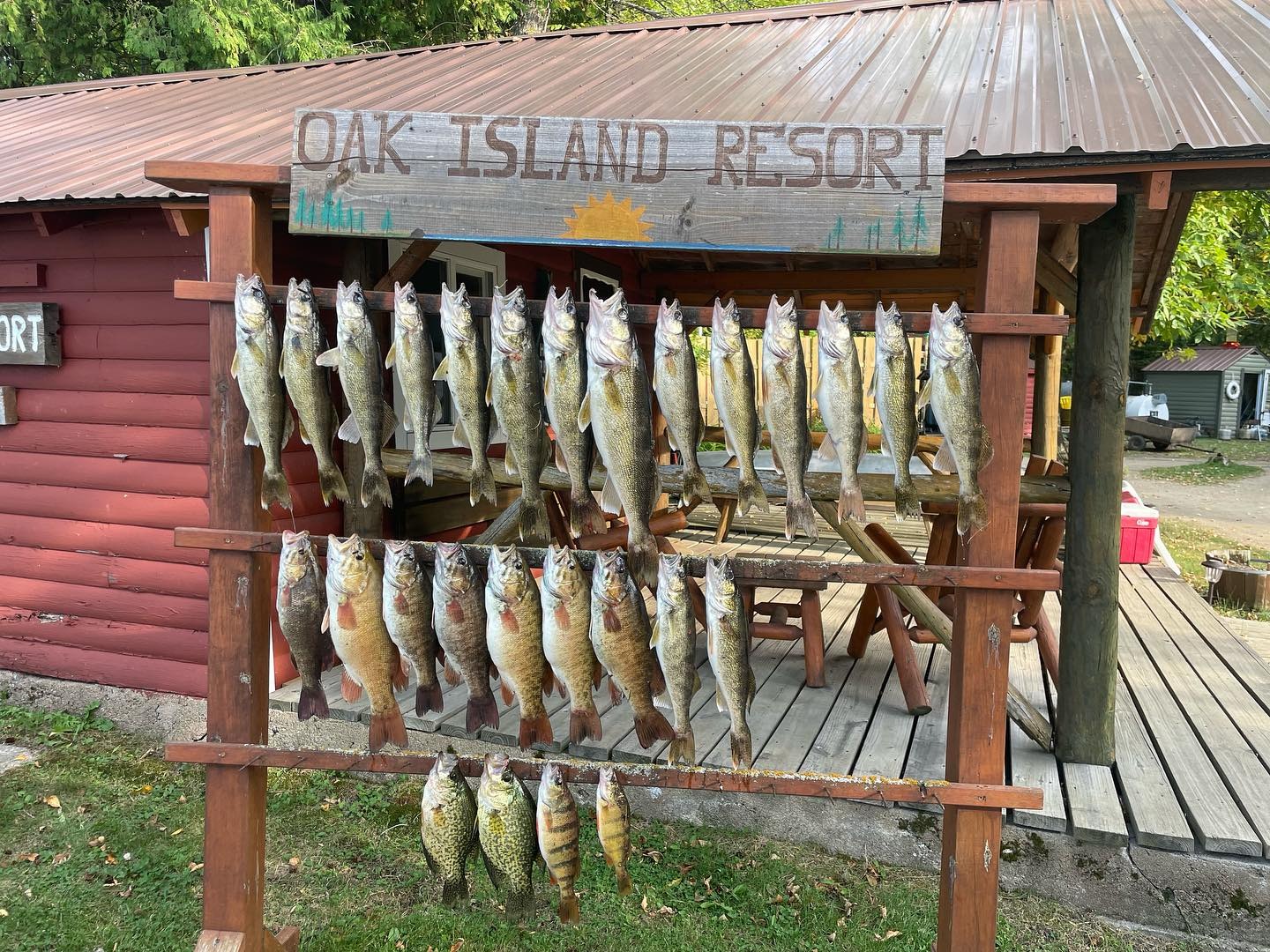 Oak Island Resort Facebook ad: OAK ISLAND RESORT | LAKE OF THE WOODS, MN