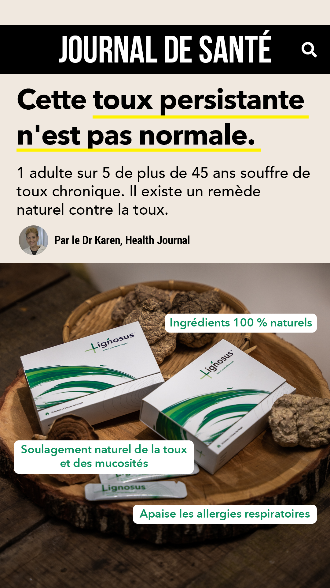 Lignosus Europe Facebook ad from Jul 2, 2026