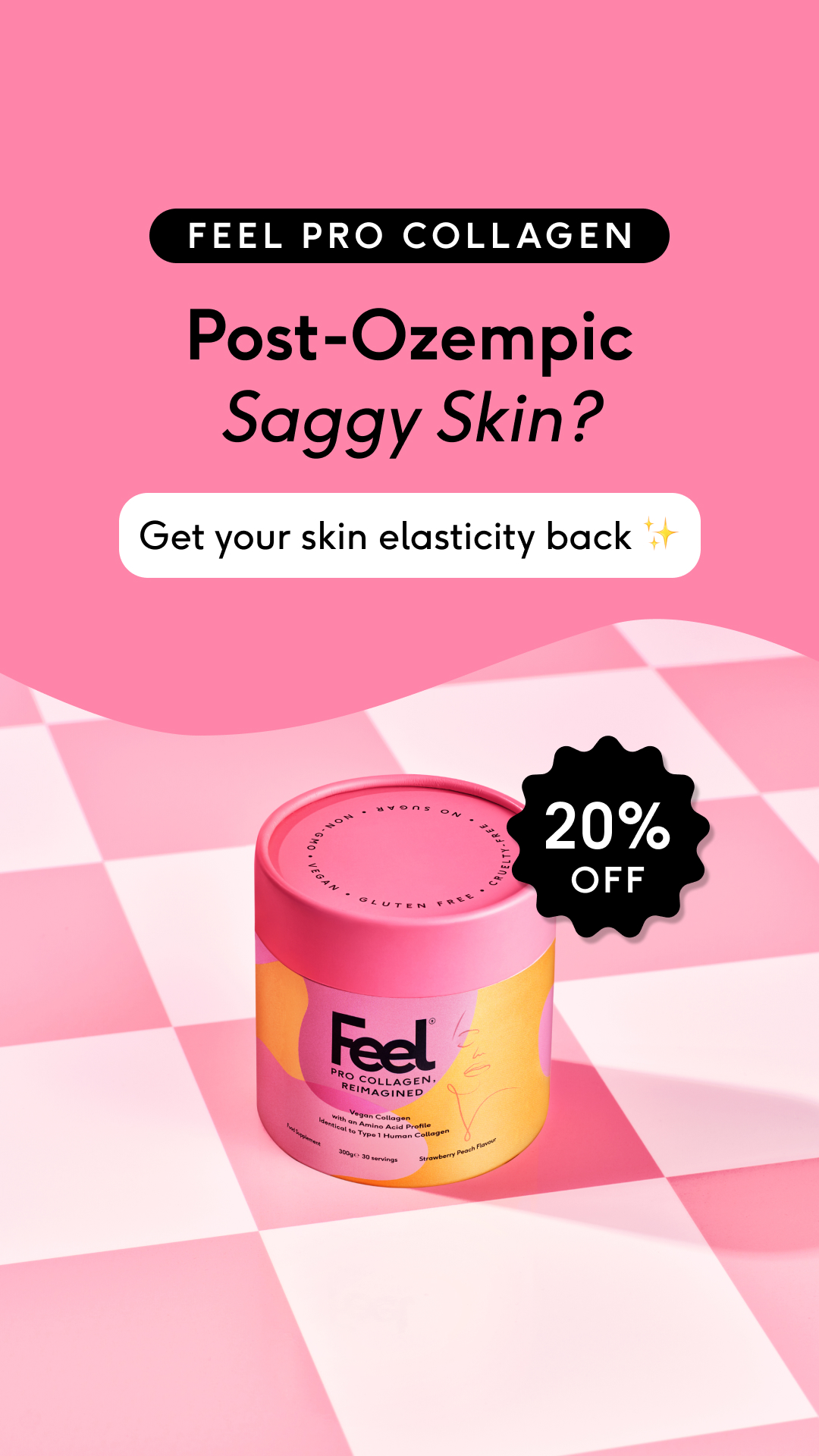 Feel Facebook ad