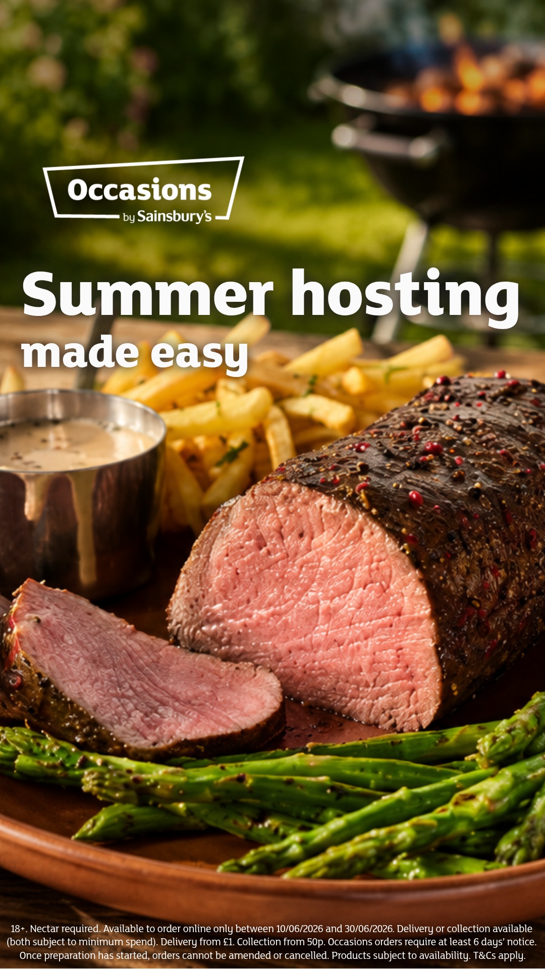 Sainsbury's Facebook ad