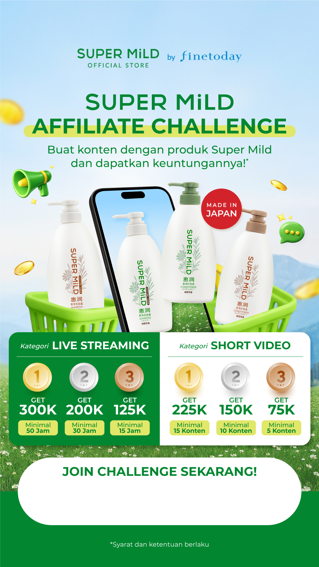Super Mild Indonesia Facebook ad from Apr 30, 2026