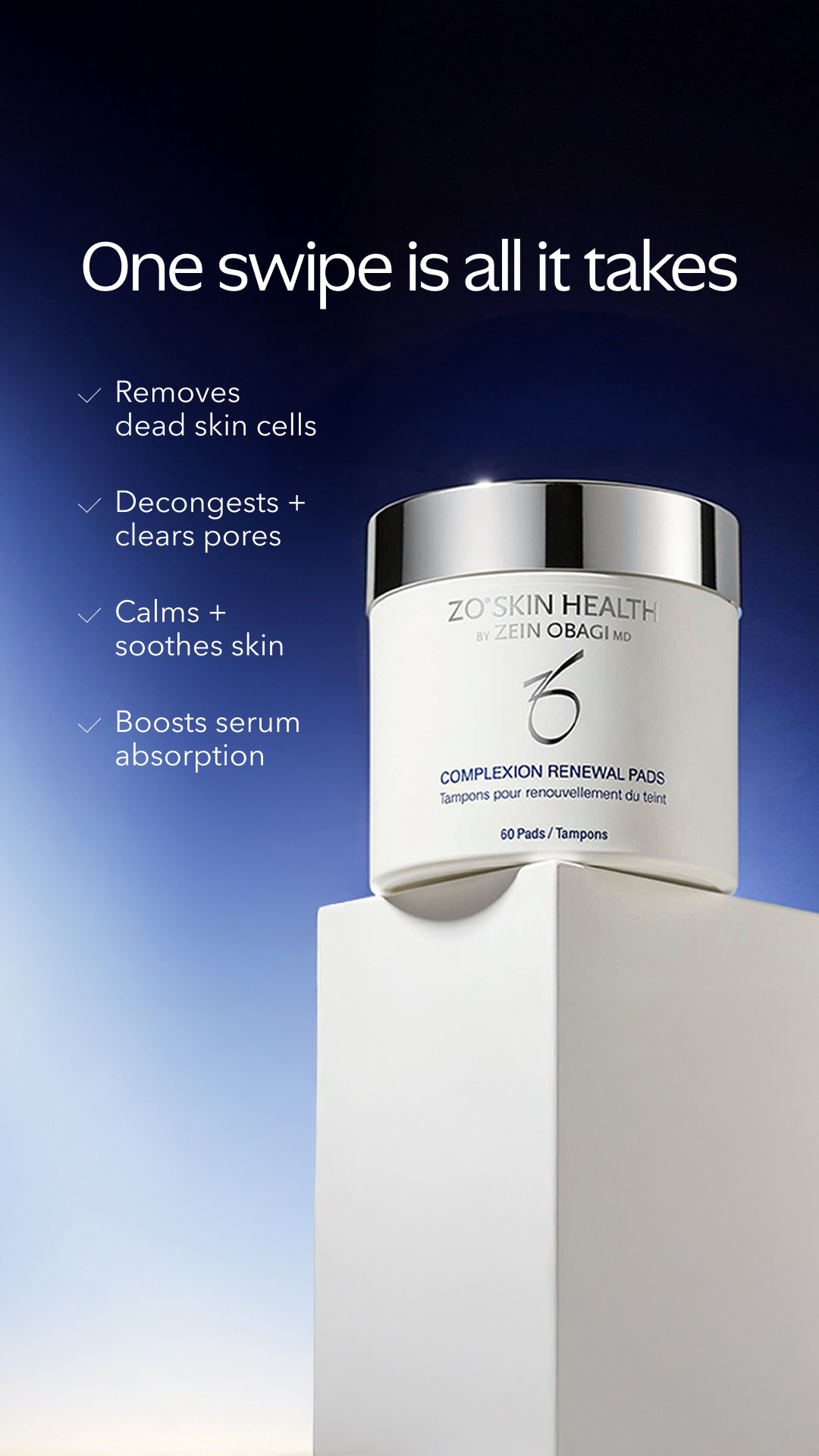 ZO Skin Health Facebook ad