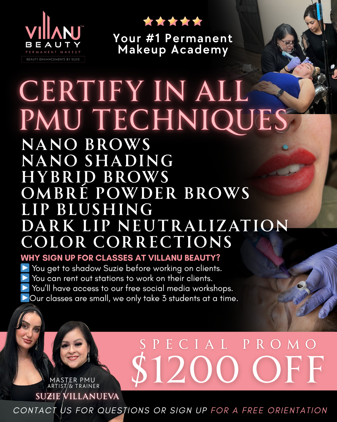 VillaNu Beauty Facebook ad