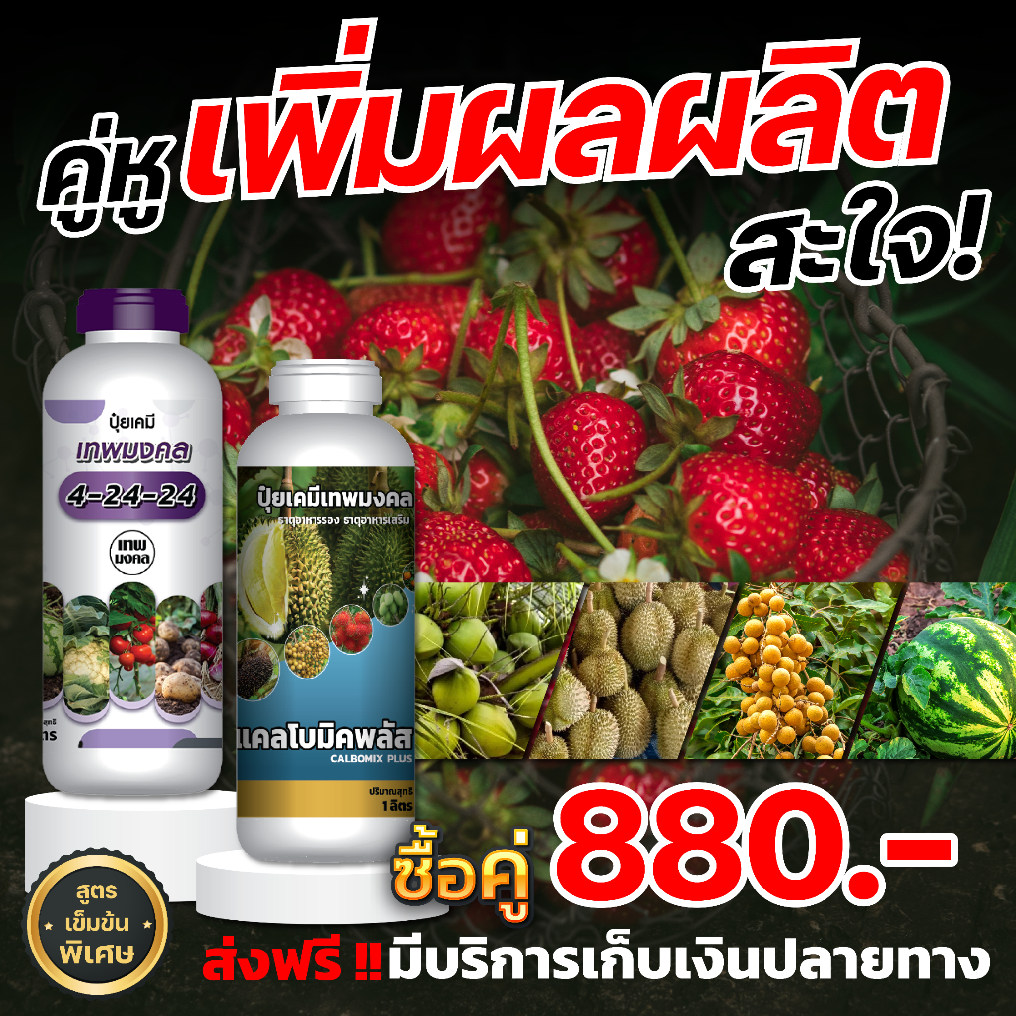 น้องปุ๋ยน้ำ ตราเทพมงคล Facebook ad