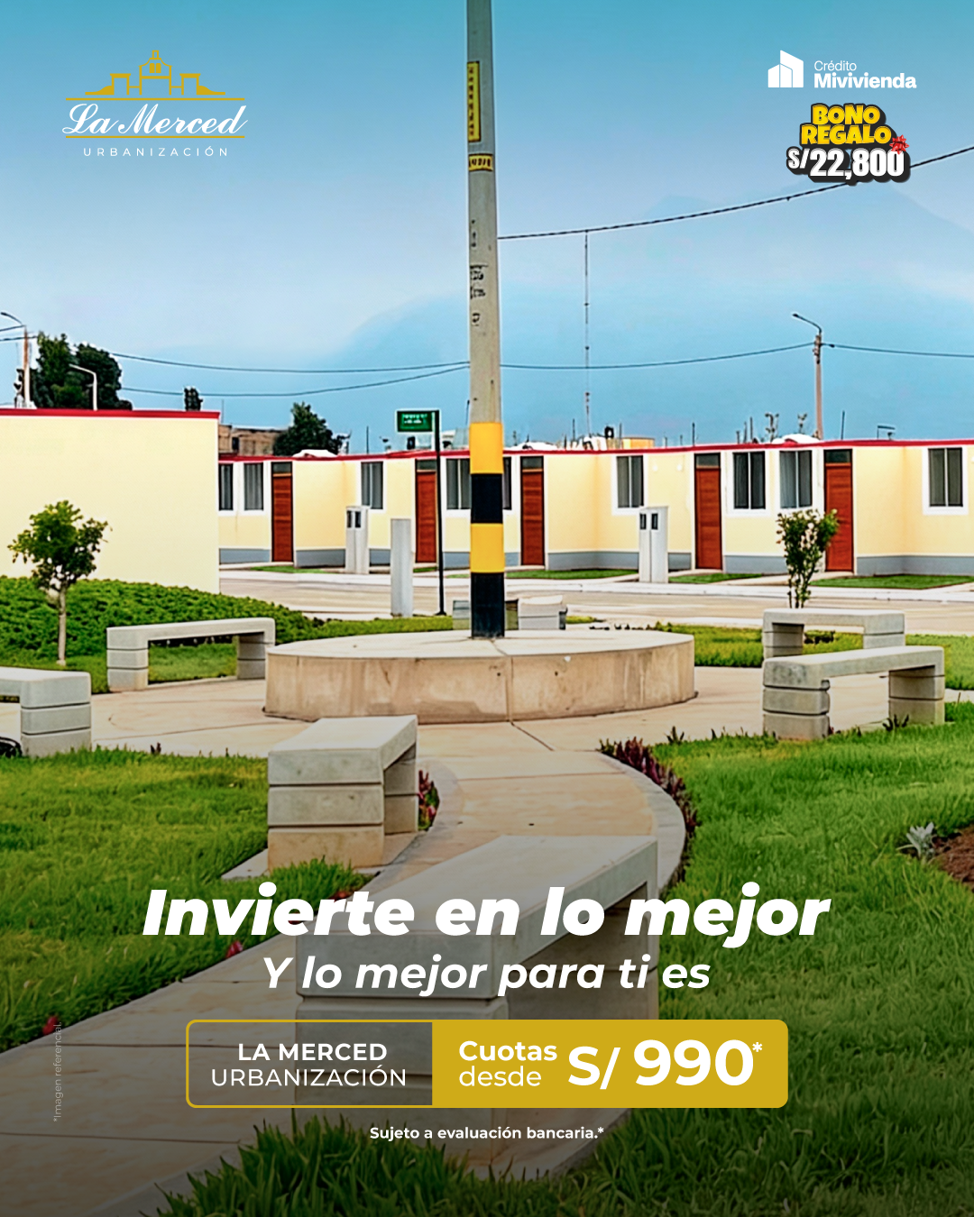 La Merced Urbanización Facebook ad: Invierte ahora