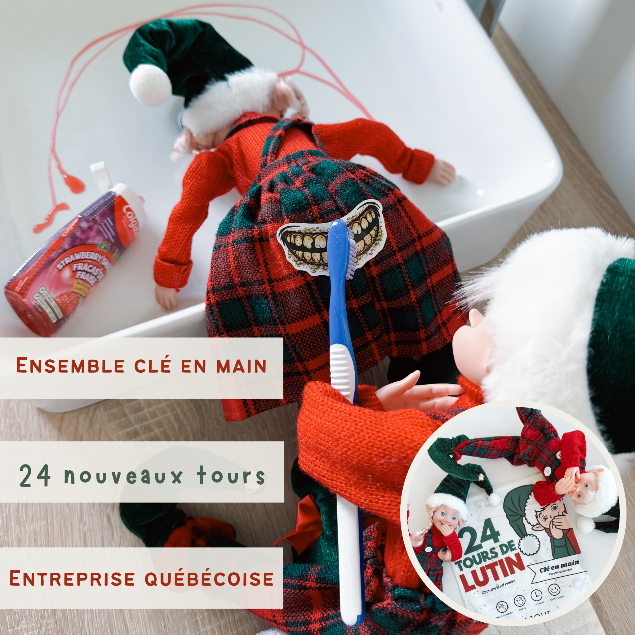 Bajoue Facebook ad: 24 tours clé en main