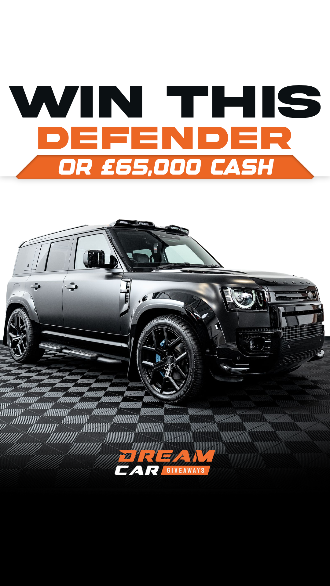 Dream Car Giveaways Facebook ad