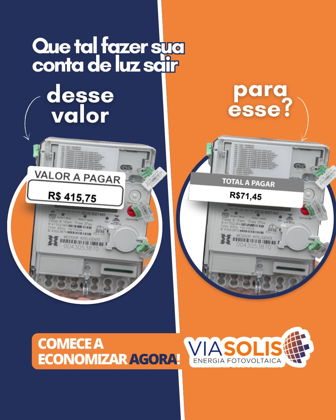 Via Solis Energia Solar Facebook ad