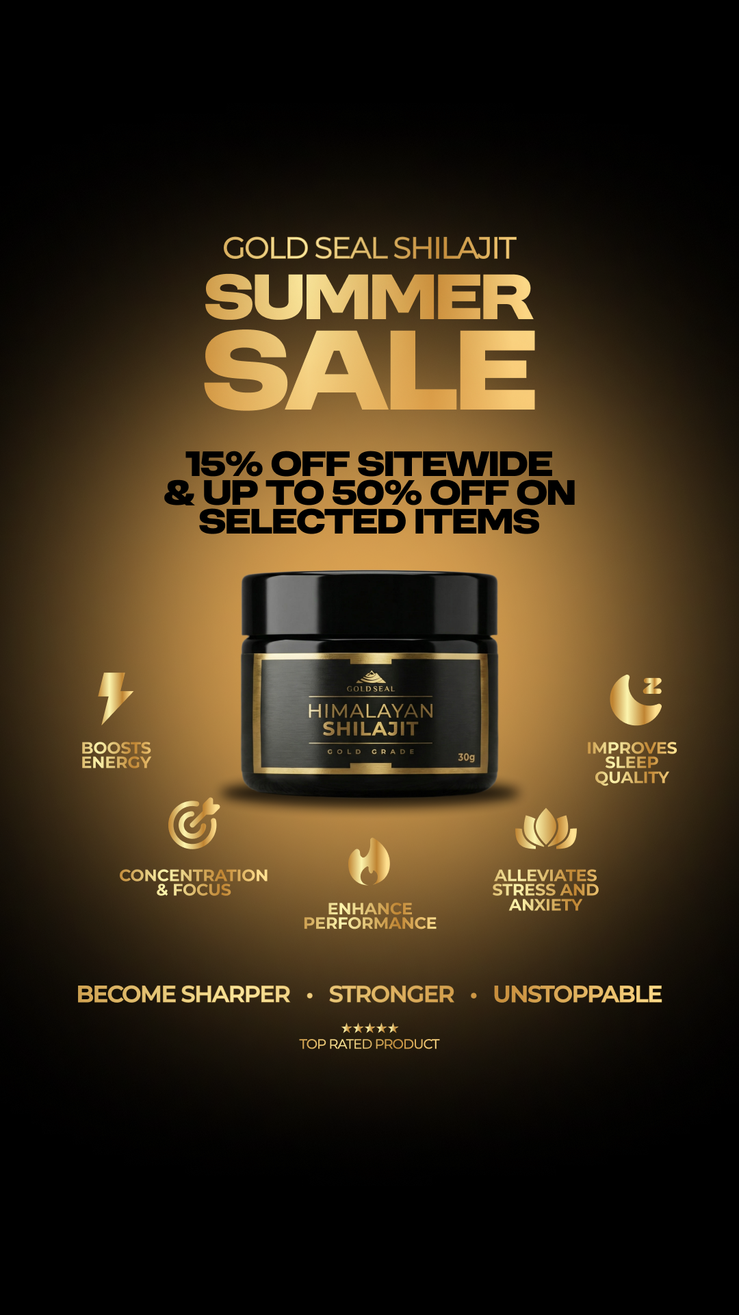 Gold Seal Shilajit Facebook ad