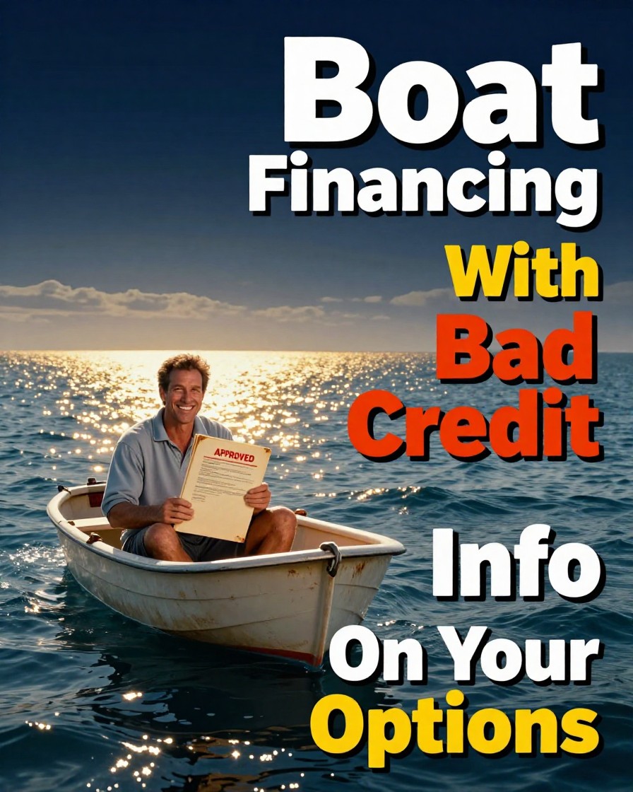 Mindset Alchemy Facebook ad: Boat Financing Options for Bad Credit