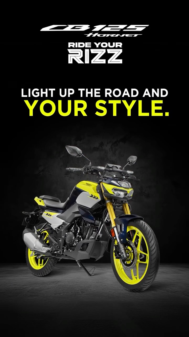 Honda 2 Wheelers India Facebook ad: Distinctive and unmistakable, the dual-light design blends…