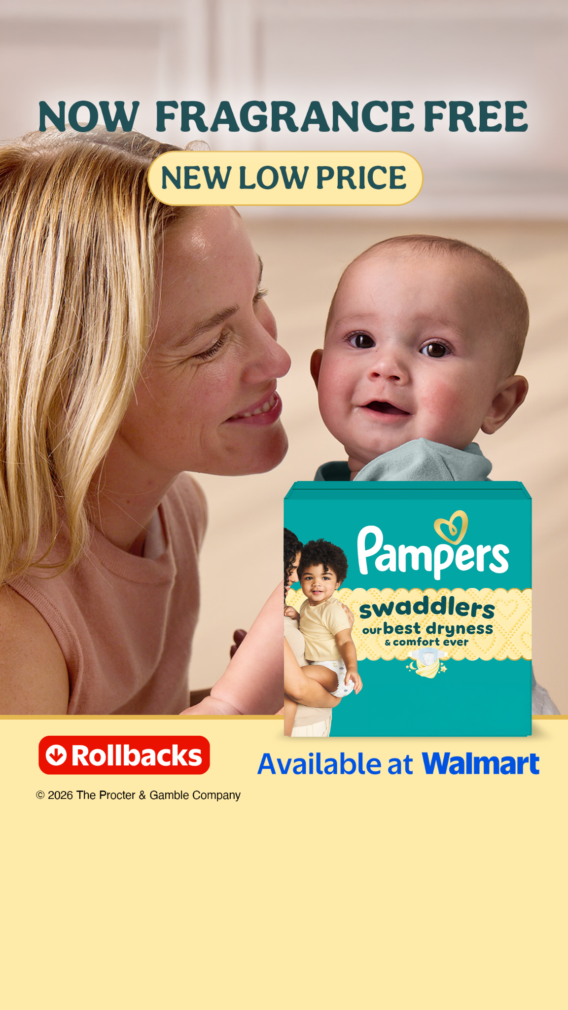 Shop with P&G Facebook ad
