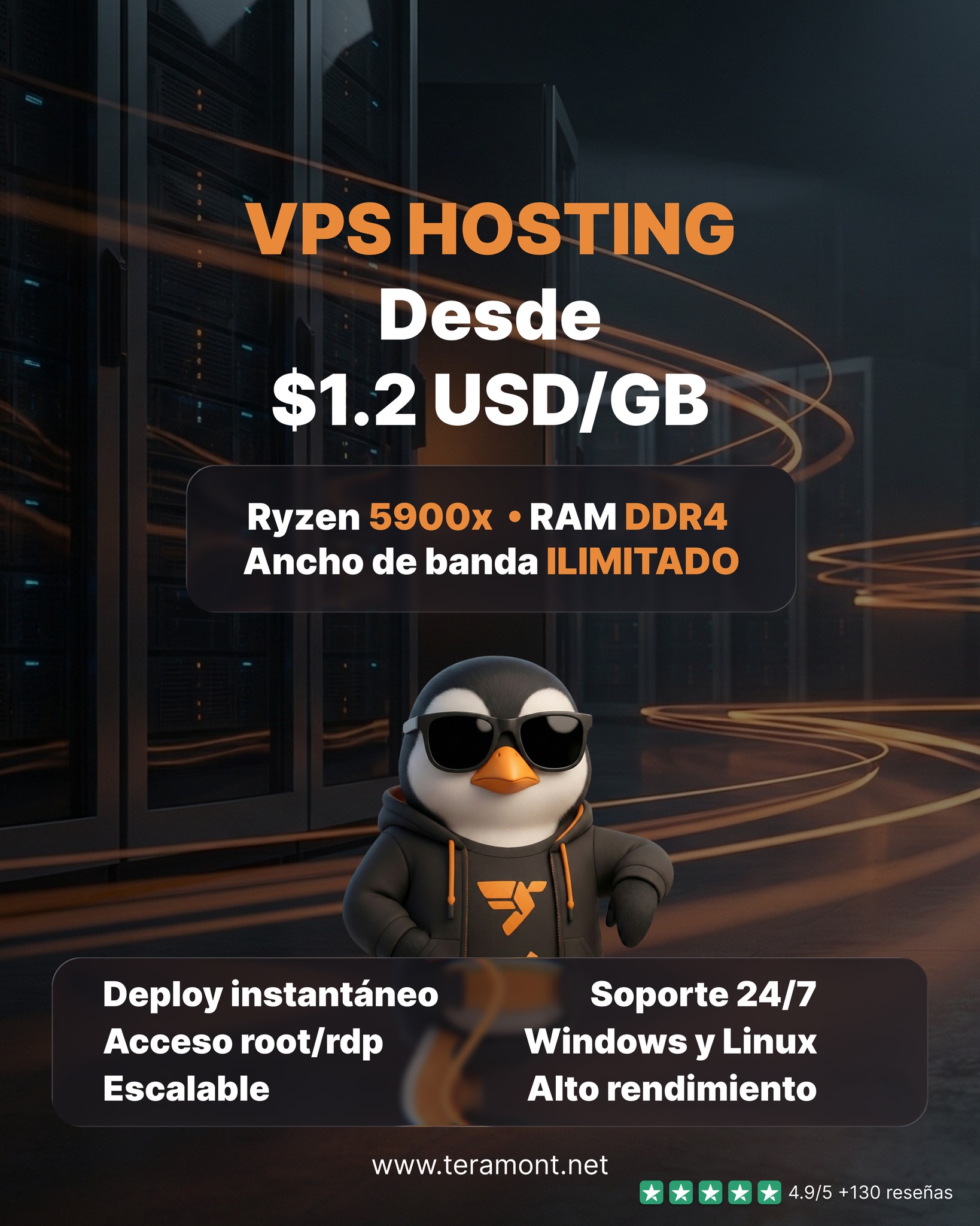 Teramont Host Facebook ad