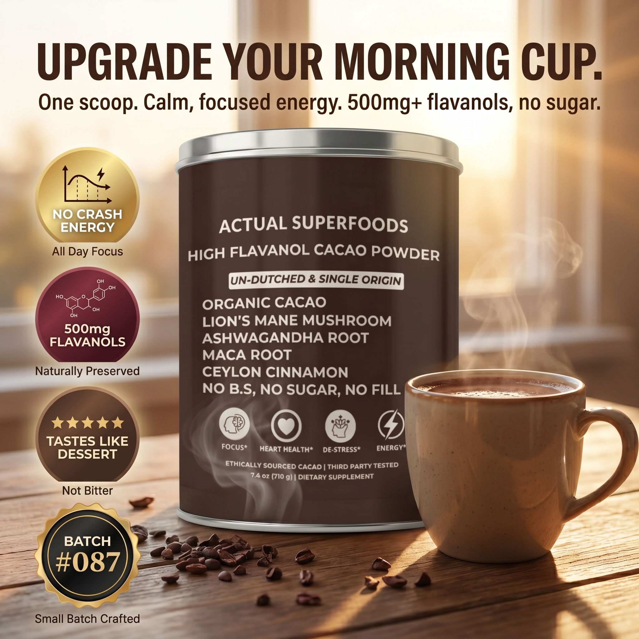 Actual Superfood Facebook ad