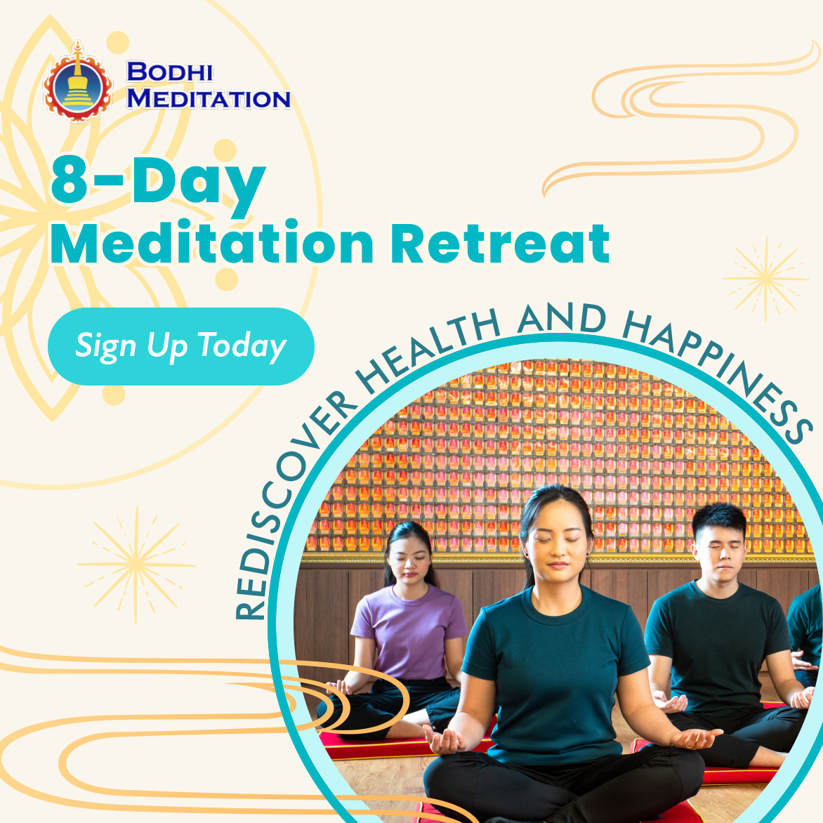 Bodhi Meditation Silicon Valley USA Facebook ad