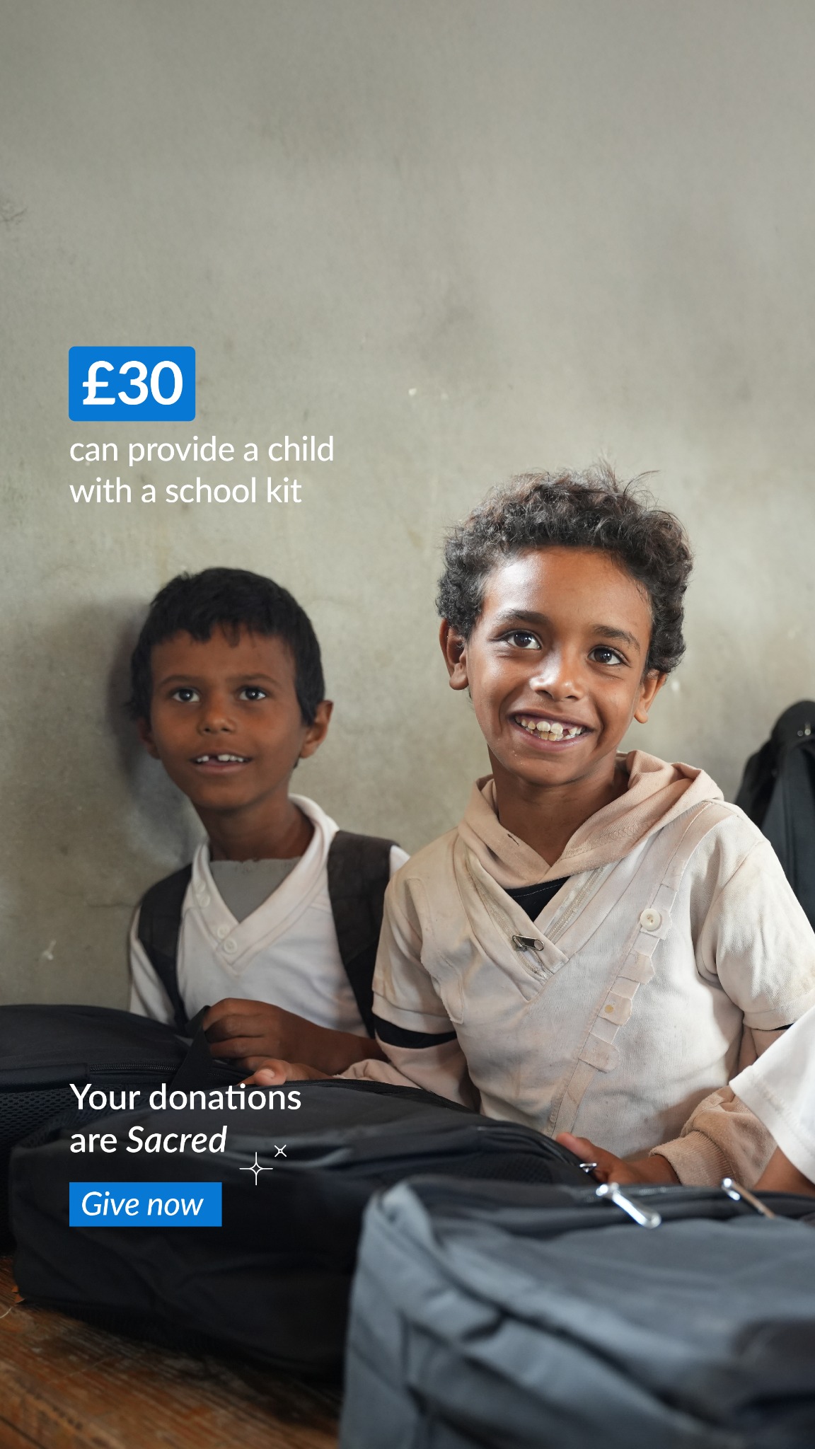 Islamic Relief UK Facebook ad