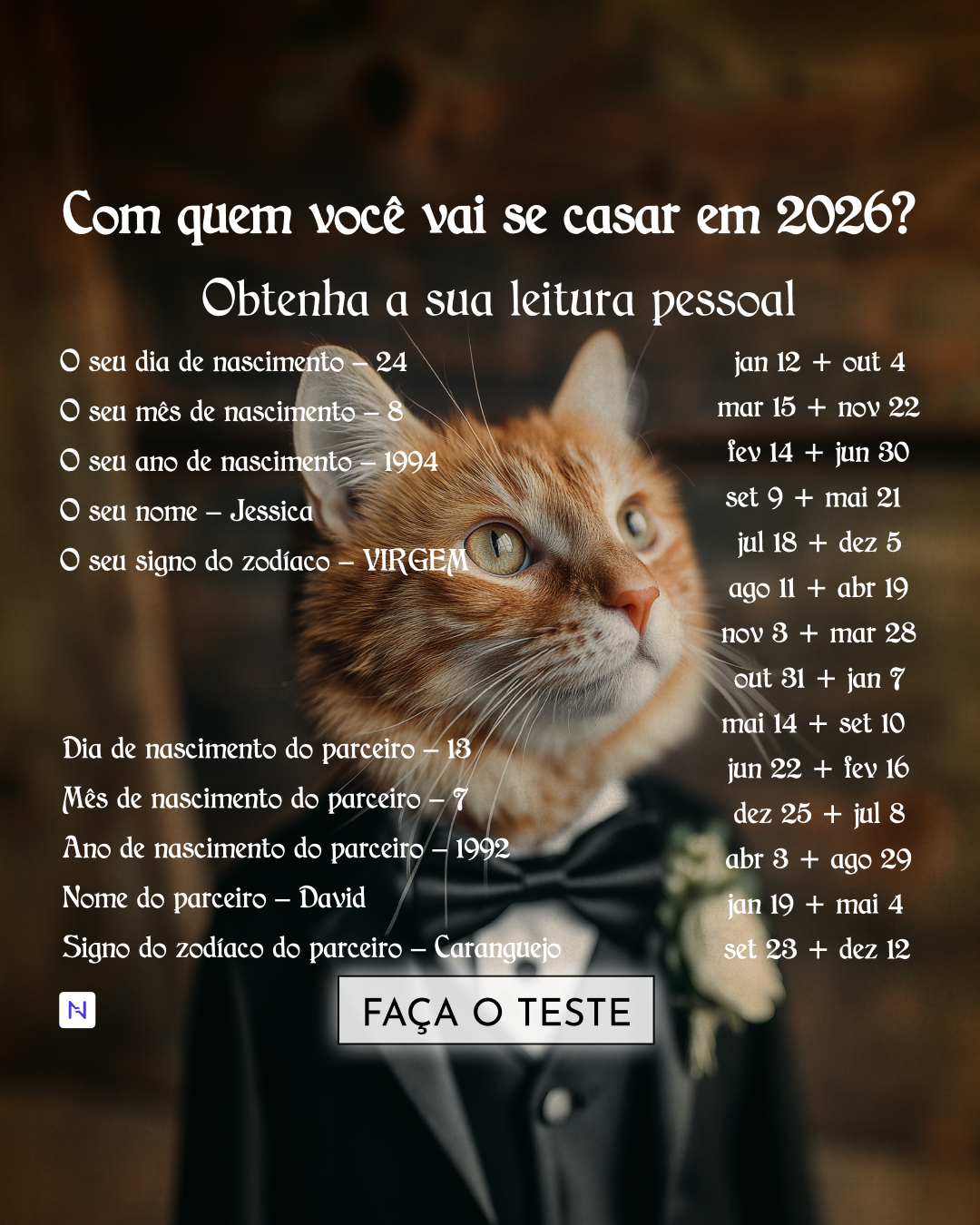 Nebula: Marriage Compatibility Facebook ad