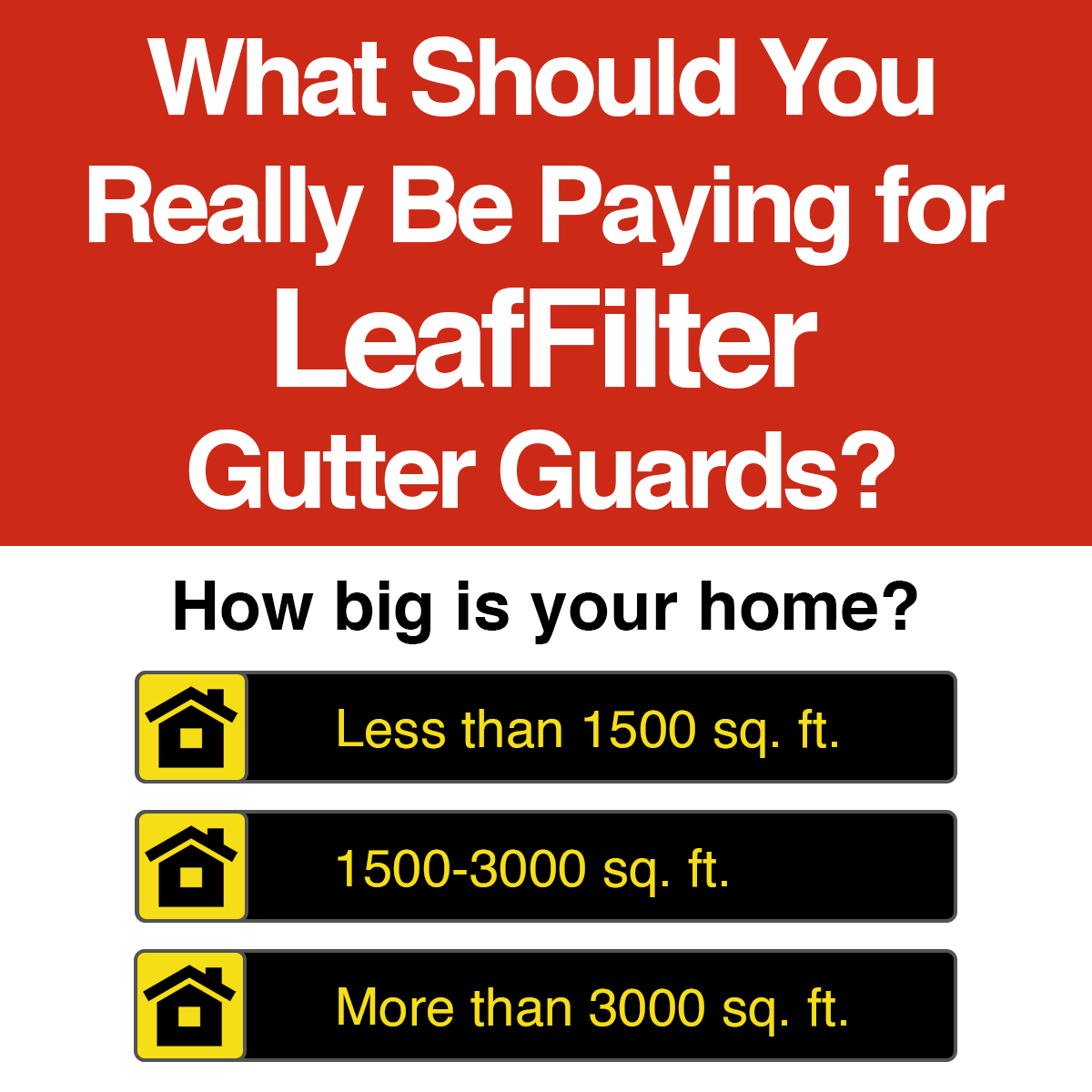 LeafFilter by Leaf Home Partner Facebook ad