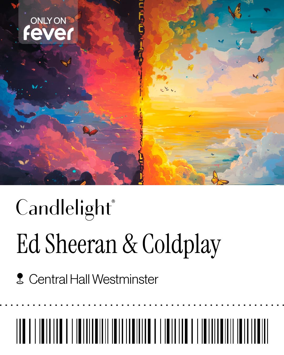 Candlelight Concerts by Fever Facebook ad