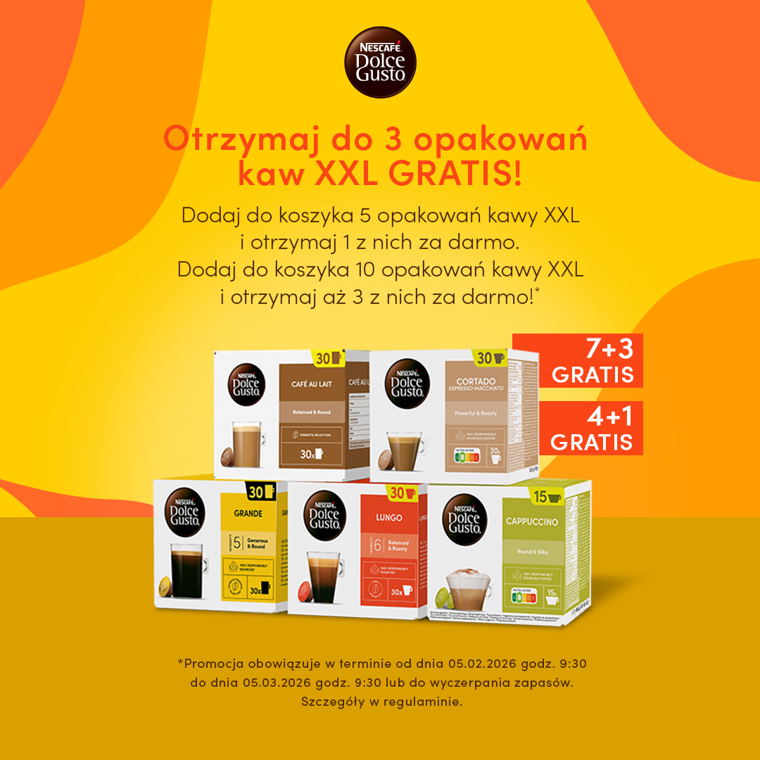 NESCAFÉ Dolce Gusto Polska Facebook ad from Feb 5, 2026