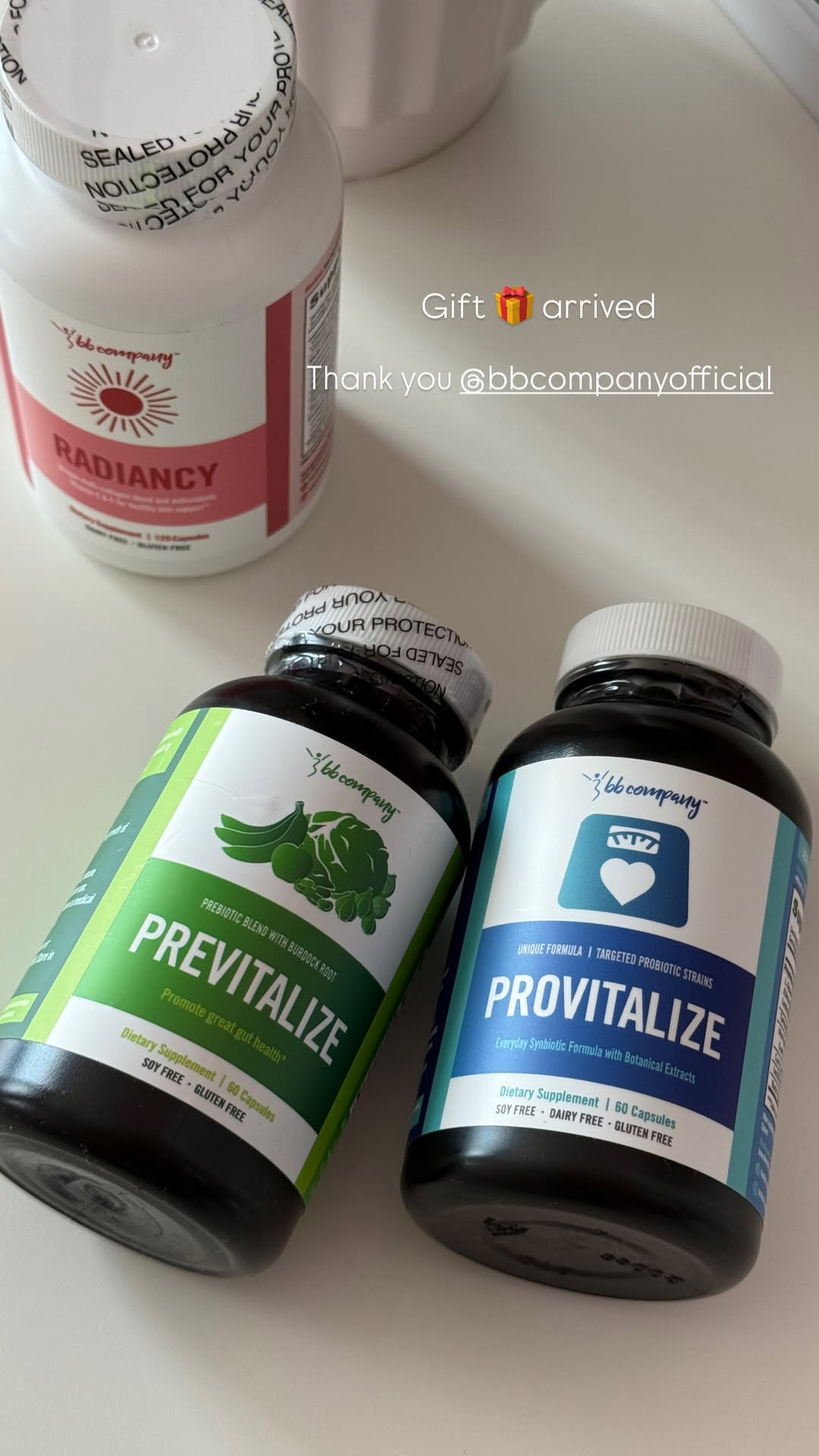 Provitalize Probiotics by BB Company Facebook ad