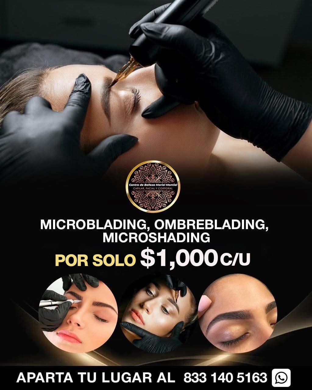 Centro de Belleza Mariel Montiel Facebook ad: MICROPIGMENTACION PROFESIONAL